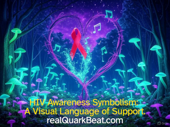 HIV Awareness Symbolism: A Visual Language of Support